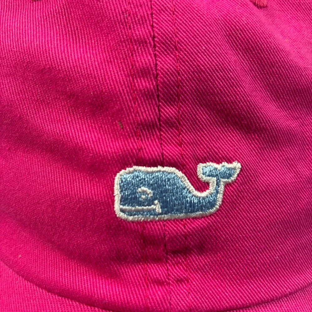 Vineyard Vines Baseball Hat Womens OS Raspberry Rose Pink Whale Logo Cap 2A1525